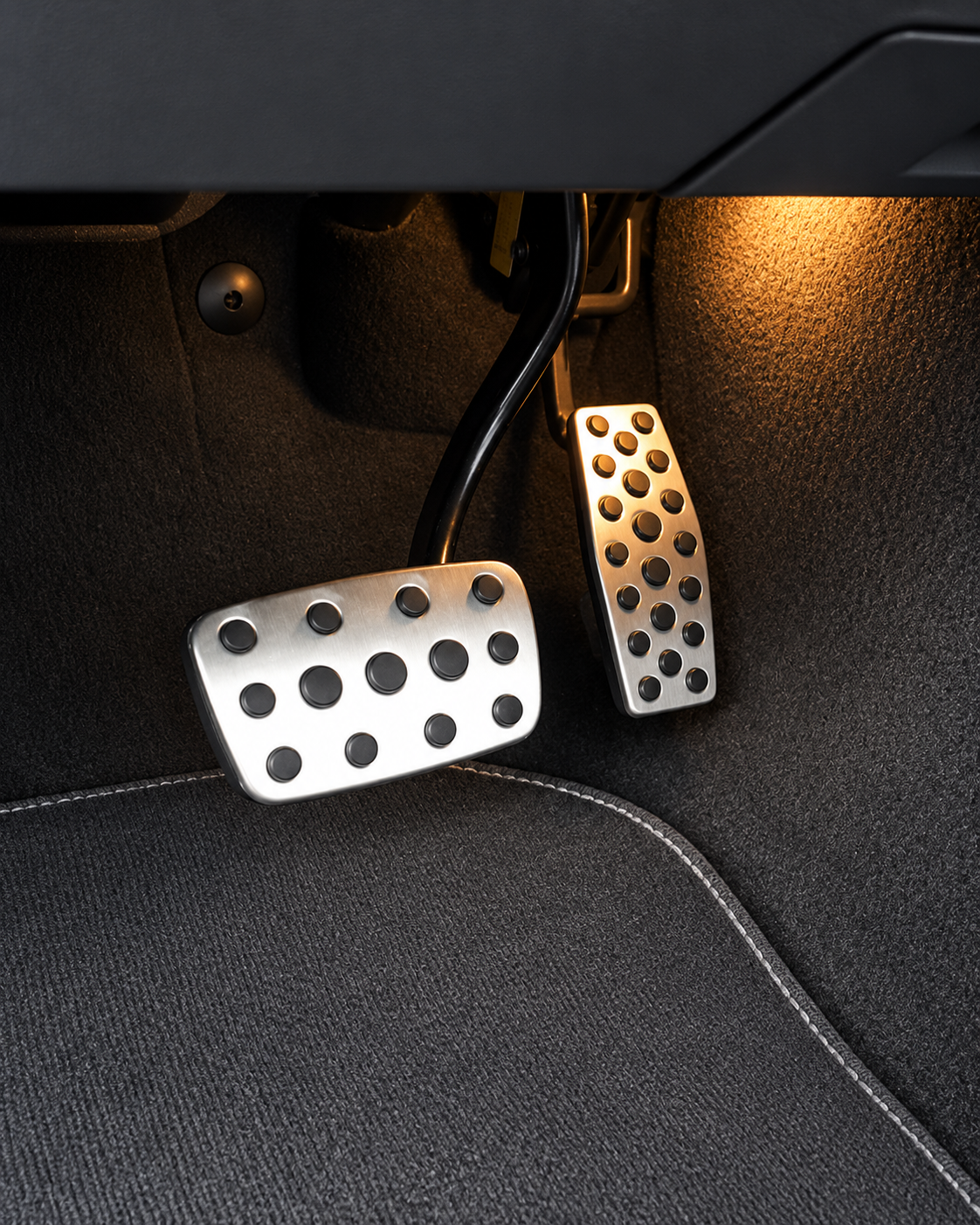 Aluminium-Pedalauflagen Automatik Saab 9-3 / 9-5 – Aero-Line
